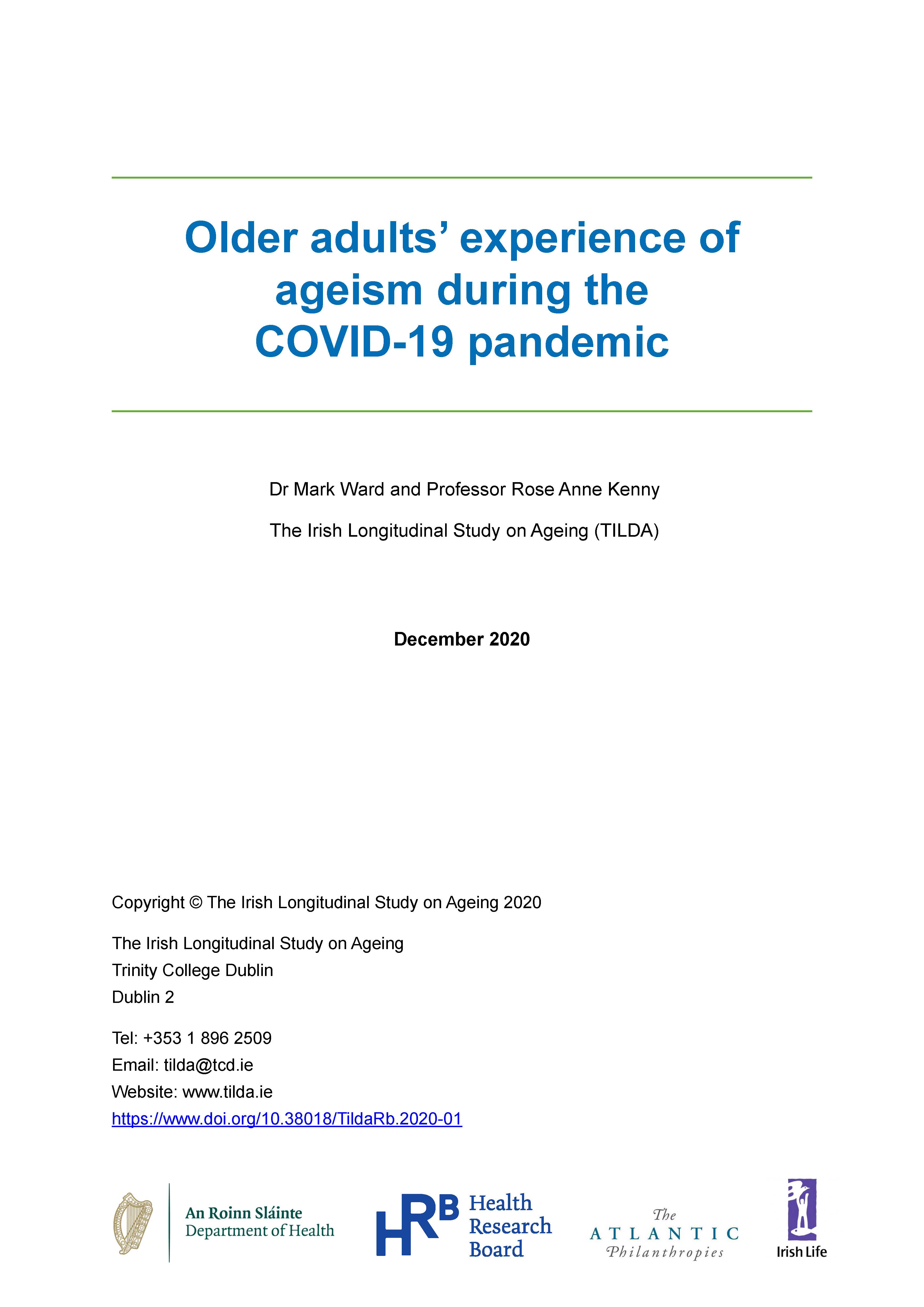 Covid-19 Ageism